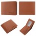 DEABOLAR Large  capacity Multi  card Men Short PU Leather Wallet  Brown
