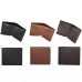 DEABOLAR Multifunctional Men Short PU Leather Wallet Multi  Card Coin Purse  Black
